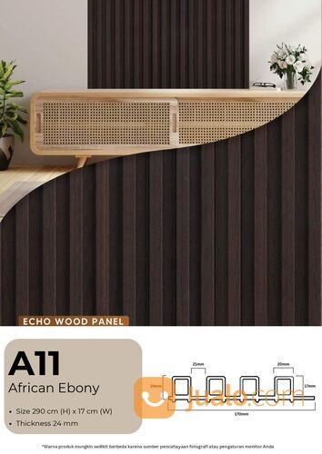 Echo Wood Panel / Wall Panel Dekorasi Dinding PVC Motif Kayu