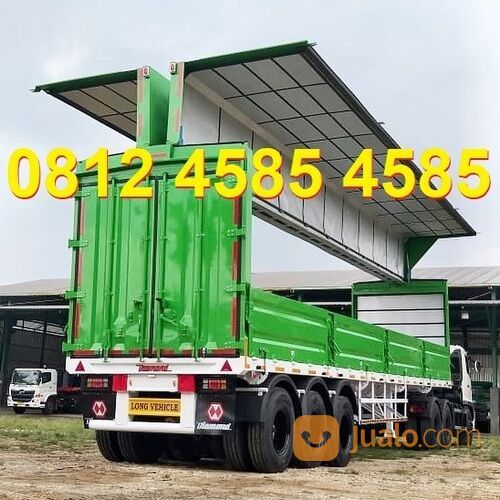 Karoseri Trailer Wingbox 40 Feet Tractor Head Trailer Wingbox Bigmama Truck Double Decker