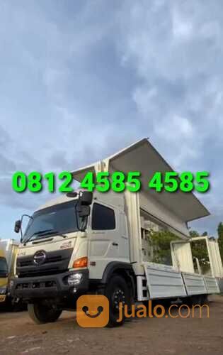 Harga Truk Lohan Ranger Tronton Wingbox Hino 500 FL 260 JW Fuso Tronton Wingbox Hidrolik Quick Roof