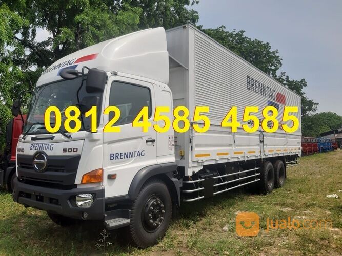 Harga Truk Lohan Ranger Tronton Wingbox Hino 500 FL 260 JW Fuso Tronton Wingbox Hidrolik Quick Roof