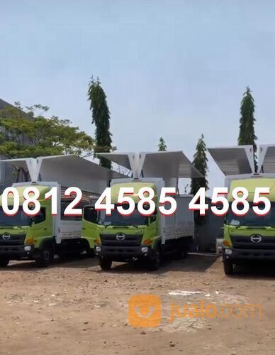 Hino Tronton Lohan Ranger 500 FL 260 JW Truk Wingbox Hydraulix Wingbox Truck Logistics Ekspedisi