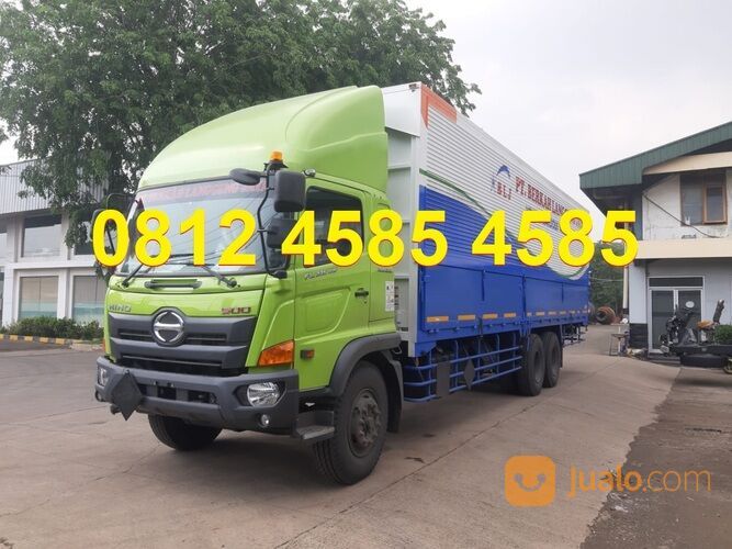 Hino Tronton Lohan Ranger 500 FL 260 JW Truk Wingbox Hydraulix Wingbox Truck Logistics Ekspedisi