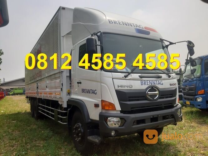 Hino Tronton Lohan Ranger 500 FL 260 JW Truk Wingbox Hydraulix Wingbox Truck Logistics Ekspedisi