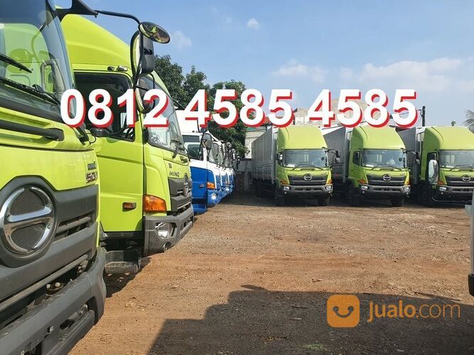 Harga Truk Lohan Ranger Hino 500 Tronton 10 Roda 6x2 Truk Wingbox Hidrolik Truk Wing Box Quick Roof