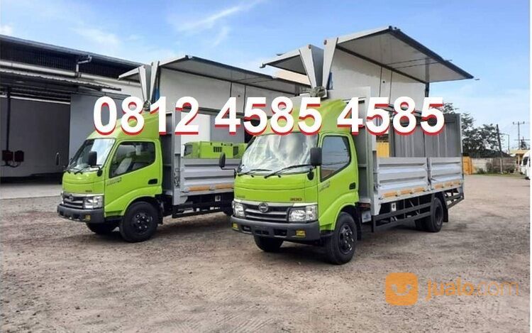 Hino Truck Box CDE Long Truk 4 Ban Wingbox Engkel Long Truck Wing Box Besi Box Alumunium