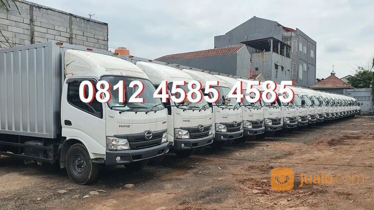 Hino Truck Box CDE Long Truk 4 Ban Wingbox Engkel Long Truck Wing Box Besi Box Alumunium