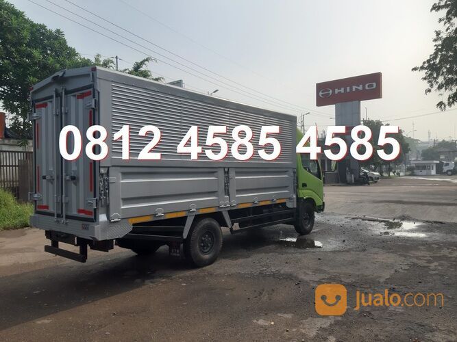 Truck Wingbox CDE Long Truk Box 4 Ban Engkel Long Dutro 115 SDL Truk Box Besi Box Alumunium