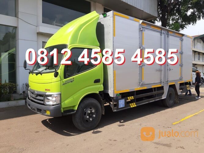 Truck Wingbox CDE Long Truk Box 4 Ban Engkel Long Dutro 115 SDL Truk Box Besi Box Alumunium