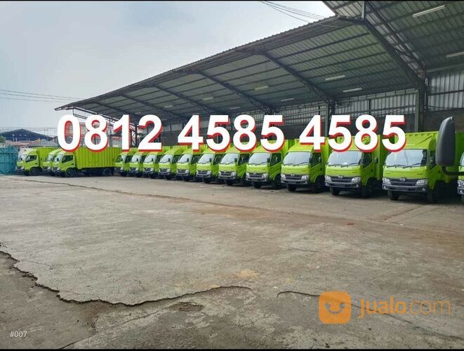 Truck Wingbox CDE Long Truk Box 4 Ban Engkel Long Dutro 115 SDL Truk Box Besi Box Alumunium