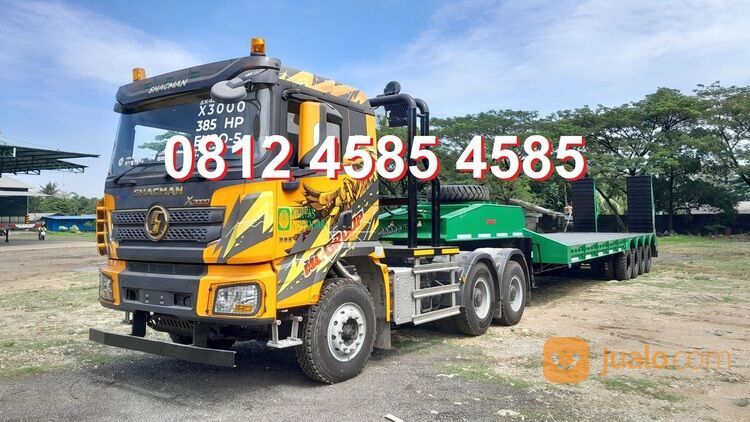 Harga Trailer Lowbed Lowboy Trailer Tronton Lowbed Trailer Truck Tractor Head 100 Ton 120 Ton