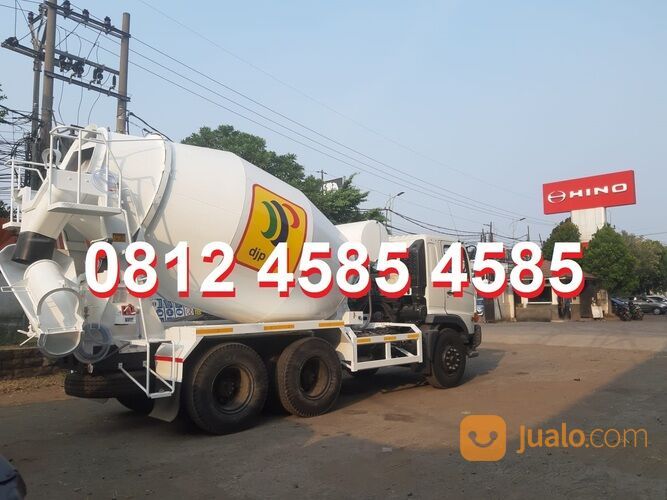 Karoseri Gentong Truk Mixer 7 Kubik Mobil Molen Cor 7 Kubik Concrete Mixer Truck Cor Beton Readymix