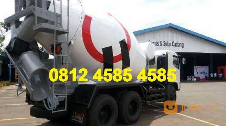 Karoseri Gentong Truk Mixer 7 Kubik Mobil Molen Cor 7 Kubik Concrete Mixer Truck Cor Beton Readymix