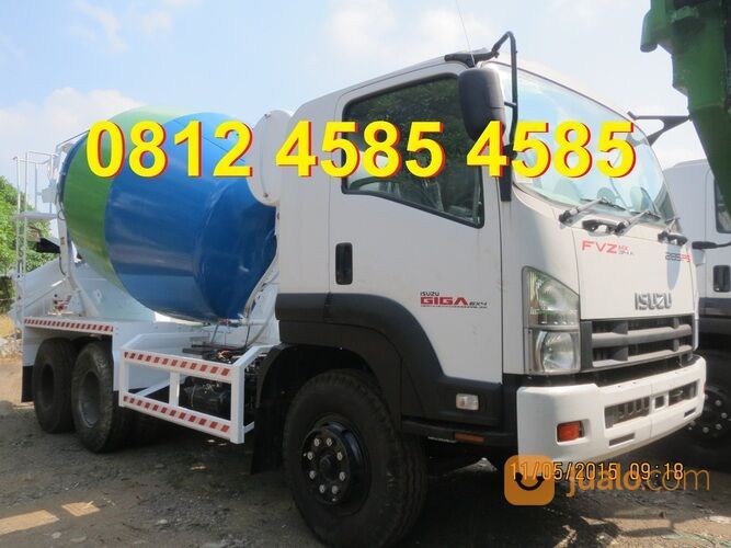 Karoseri Gentong Truk Mixer 7 Kubik Mobil Molen Cor 7 Kubik Concrete Mixer Truck Cor Beton Readymix