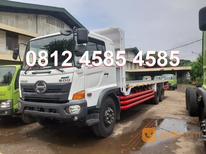 Truk Losbak Tronton Flatbed Hino 500 FL 260 JW Ranger Lohan Tronton Flatbed Losbak Bakbesi