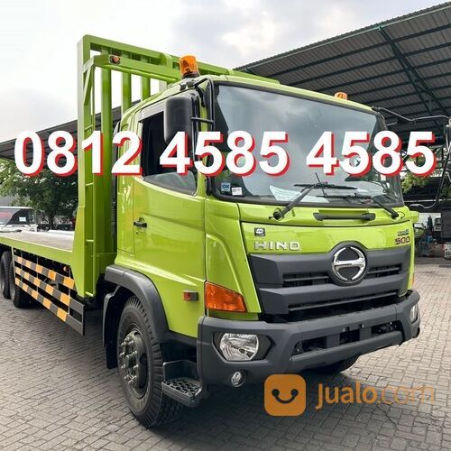 Truk Losbak Tronton Flatbed Hino 500 FL 260 JW Ranger Lohan Tronton Flatbed Losbak Bakbesi