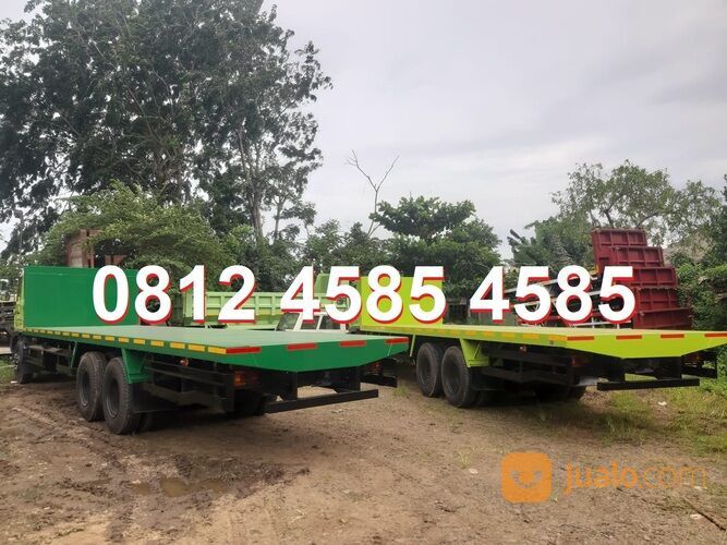 Truk Losbak Tronton Flatbed Hino 500 FL 260 JW Ranger Lohan Tronton Flatbed Losbak Bakbesi