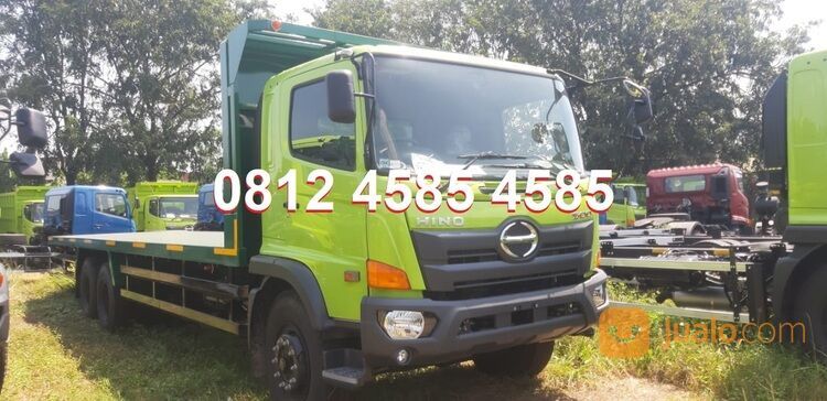 Truk Los Bak Besi Tronton Hino 500 Lohan Ranger Tronton Truk Los Bak Besi Flatbed Flat Deck 10 Roda