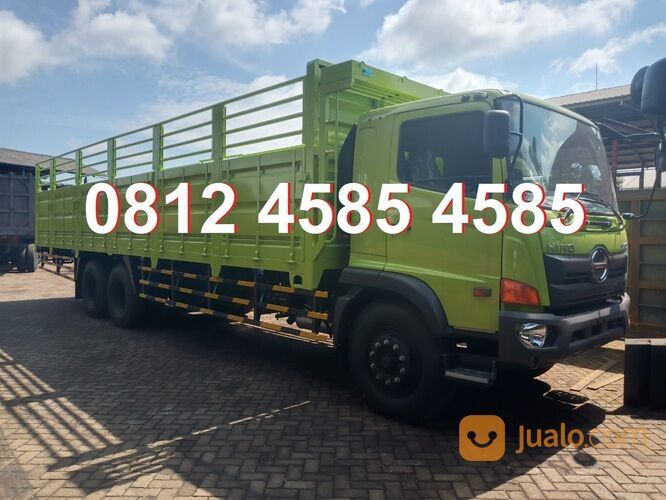 Truk Bakbesi Treeway Tronton Hino 500 FL 260 JW 280 JW Fuso Truk Tronton Bak Triway Bak Dropside