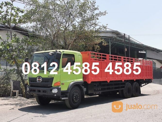 Truk Bakbesi Tronton Triway 3Way Bakdropside Lohan Ranger Hino 500 FL 260 JW Tronton Bakbesi Sumatra