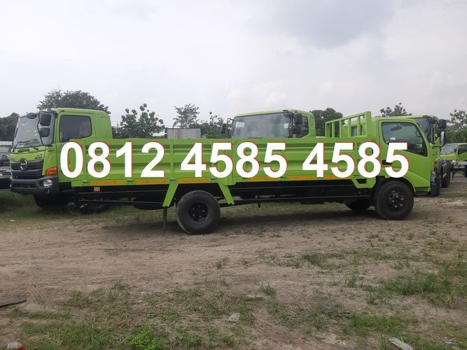 Truk Bak Triway 3 Way Engkel Long Colt Diesel CDE CDD Truk Canter Bak Terbuka Treeway Dropside Long