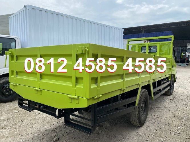 Truk Bak Triway 3 Way Engkel Long Colt Diesel CDE CDD Truk Canter Bak Terbuka Treeway Dropside Long