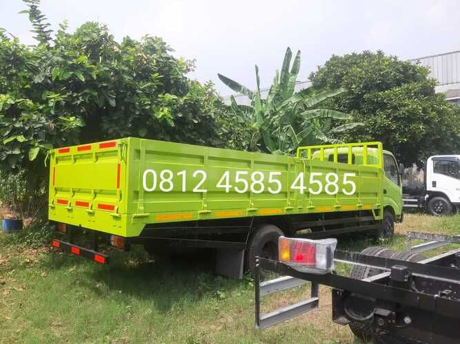 Truk Bak Triway 3 Way Engkel Long Colt Diesel CDE CDD Truk Canter Bak Terbuka Treeway Dropside Long