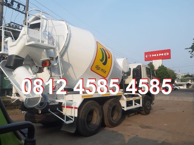 Truck Mixer Truk Molen Hino 500 Ranger Lohan Tronton Truk Mixer 7 Kubik Mobil Mixer Beton Readymix