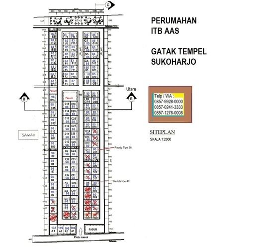 Perumahan ITB AAS dekat Jl Raya Solo Jogja. Bs KPR DP 0%