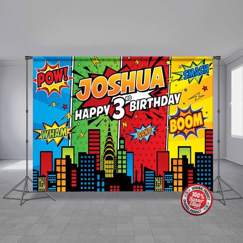 Banner Ulang Tahun Anak di KFC, Bakmi GM, Mc Donald