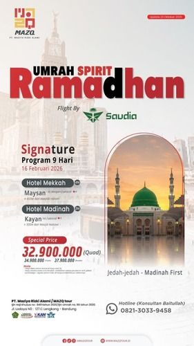 Ibadah Umrah Bersama MazQ Travel