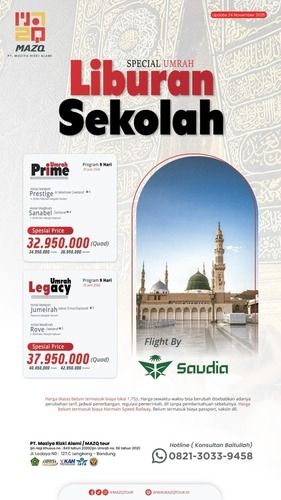 Ibadah Umrah Bersama MazQ Travel