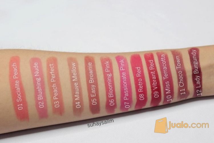 WARDAH INSTENSE MATTE LIPSTIK - ORI