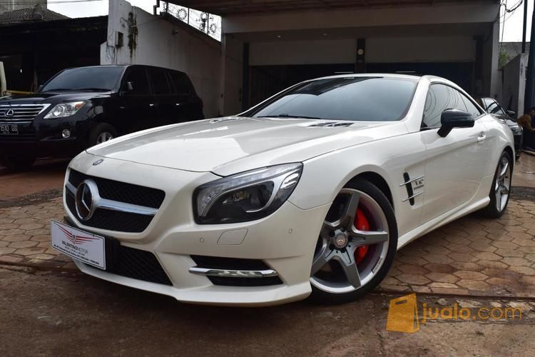 Mercedes Benz SL 350 AMG Warna Putih Tahun 2013