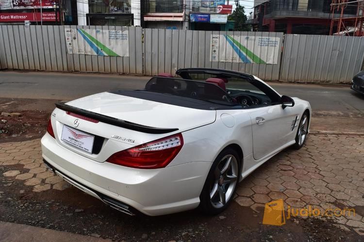 Mercedes Benz SL 350 AMG Warna Putih Tahun 2013
