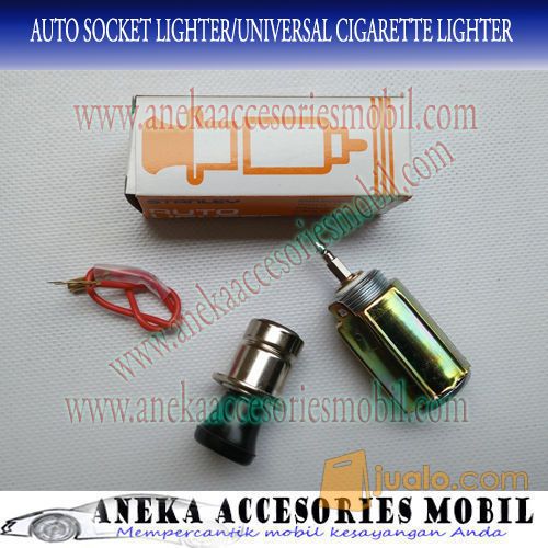 Auto Socket Lighter/Universal Cigarette Lighter/Colokan Rokok Mobil