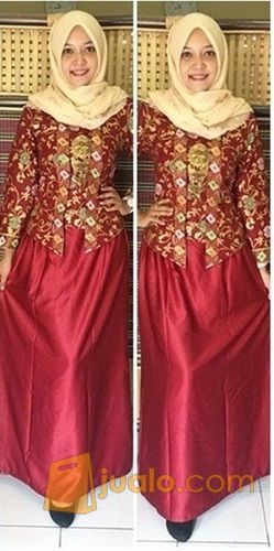 Kebaya batik wanita baju kerja kantor pakaian pesta kondangan RNBS