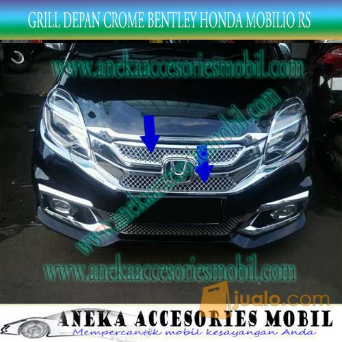 Grill/Grille Depan Chrome Luxury Model Bentley Honda Mobilio RS