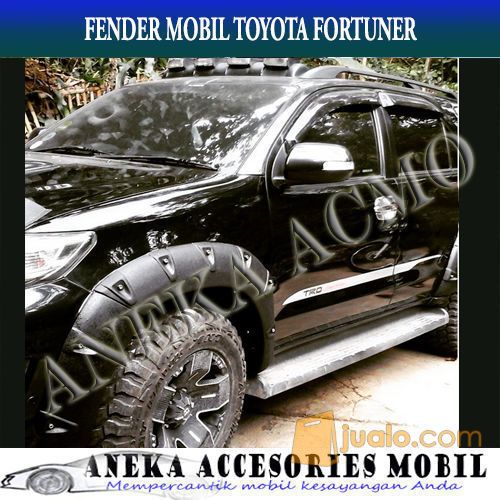 Over Fender Offroad/Spakbor Fiber Toyota Fortuner Model Baut L