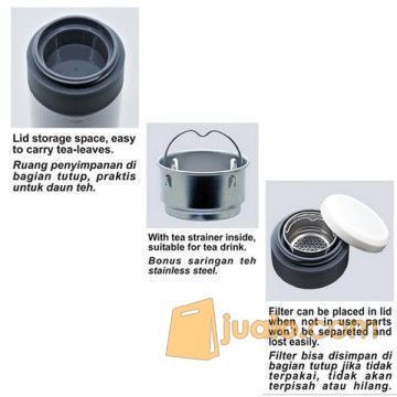 SHUMA 350 Botol Termos Air Panas Stainless Vacuum Tumbler SHW0350T