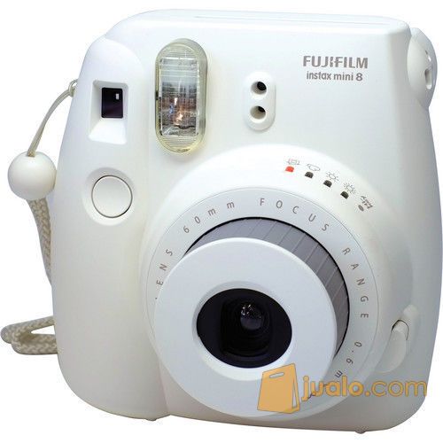 Fujifilm Instax Polaroid Mini 8 (White)