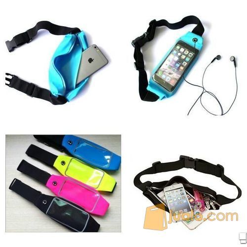 Tas Pinggang Waterproof Sports with Touchscreen for Smartphone 5.5inch