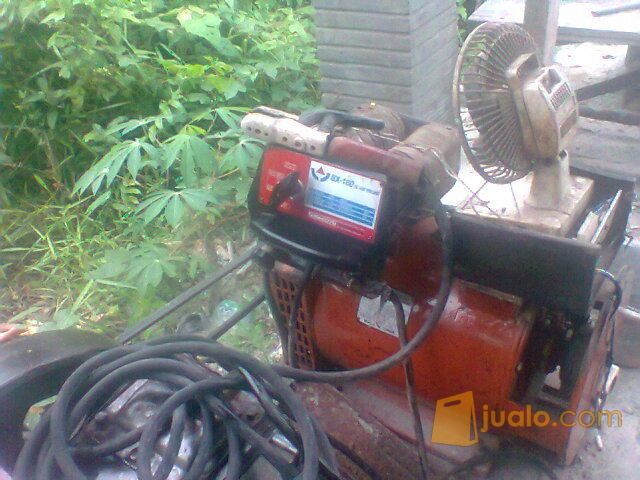 Mesin dompeng komplit trapo las listrik