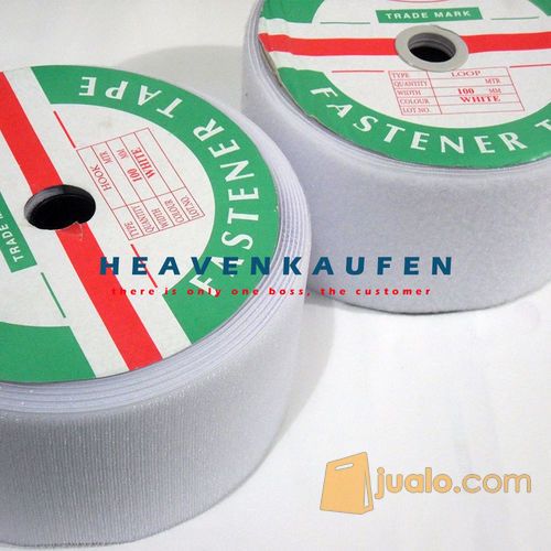 Perekat Velcro Lebar 10 cm Putih (Kretekan)