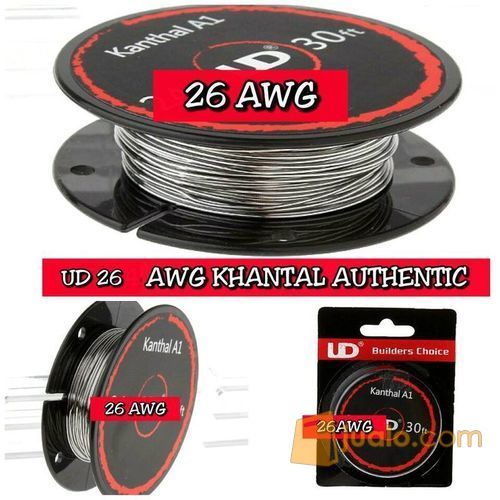 KAWAT KANTHAL 26 AWG A1 NICHROME AUTHENTIC UD