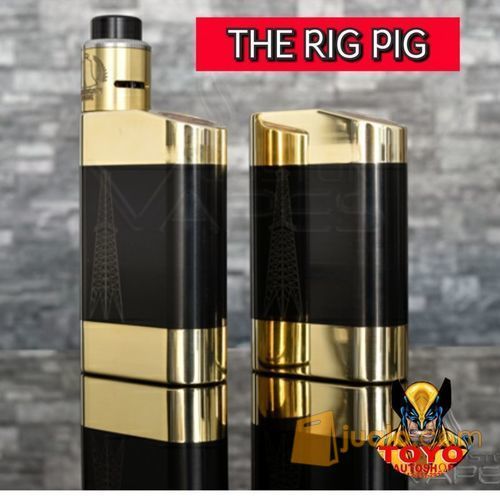 The Rig Pig Styled 18650 Mechanical w/ Roughneck V2 RDA Kit