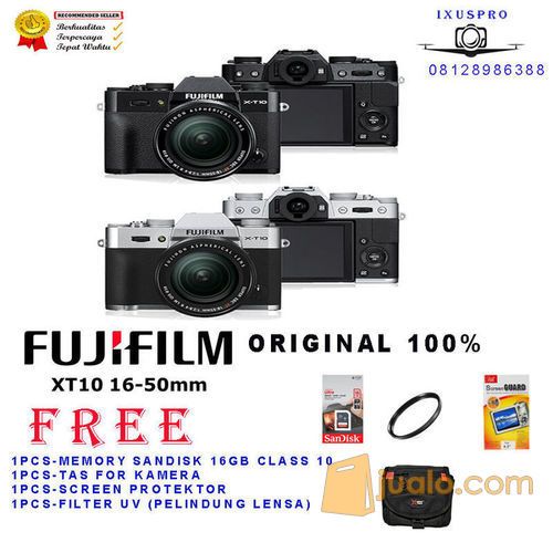 Fujifilm x-t10 kit 16-50 / fujifilm xt 10 / fuji xt10