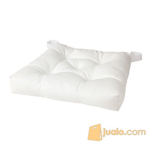 IKEA MALINDA Alas / Bantal Kursi / Bangku / Chair Pad, Putih