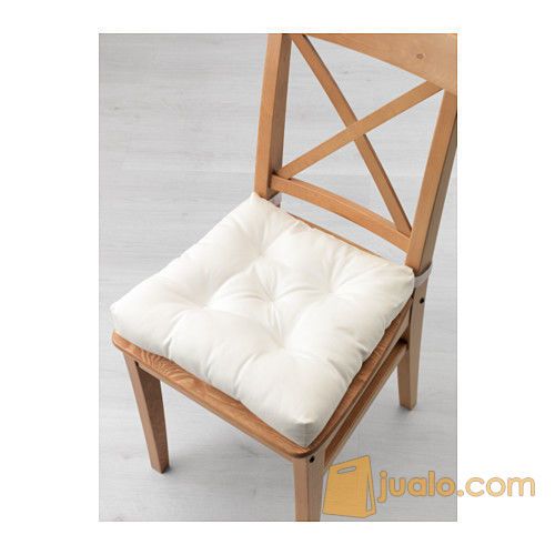 IKEA MALINDA Alas / Bantal Kursi / Bangku / Chair Pad, Putih