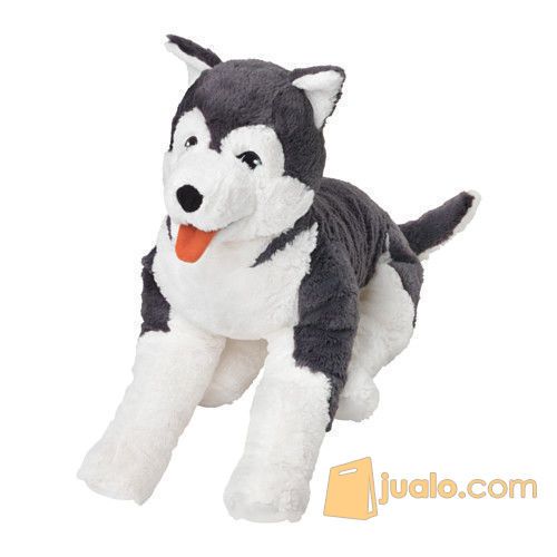 IKEA LIVLIG Boneka anjing Husky