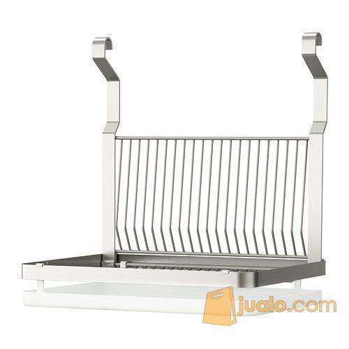 IKEA GRUNDTAL Dish drainer stainless steel, Pengering piring